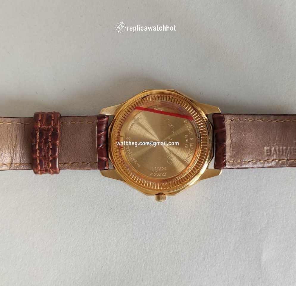 Baume & Mercier Riviera Mens watch Unisex Automatic Yellow gold M0A05793 5