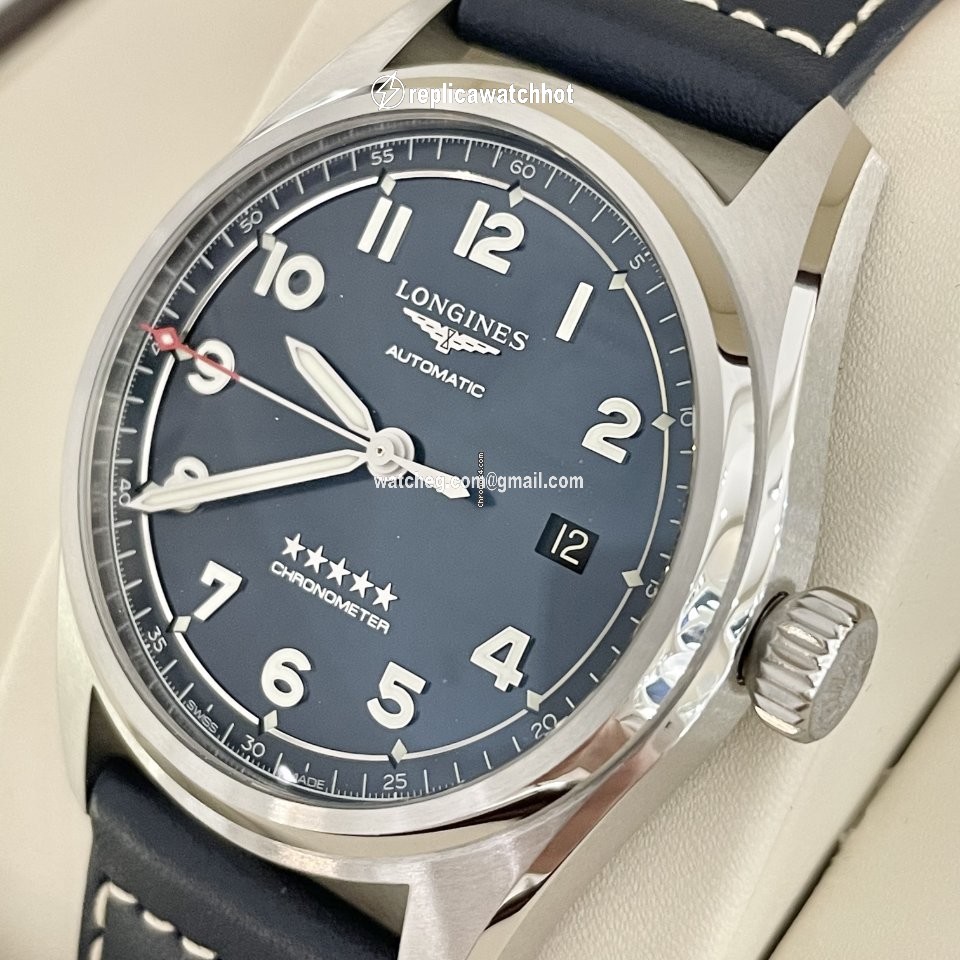 Longines Spirit Mens watch Unisex Automatic Steel L3.810.4.93.0 5