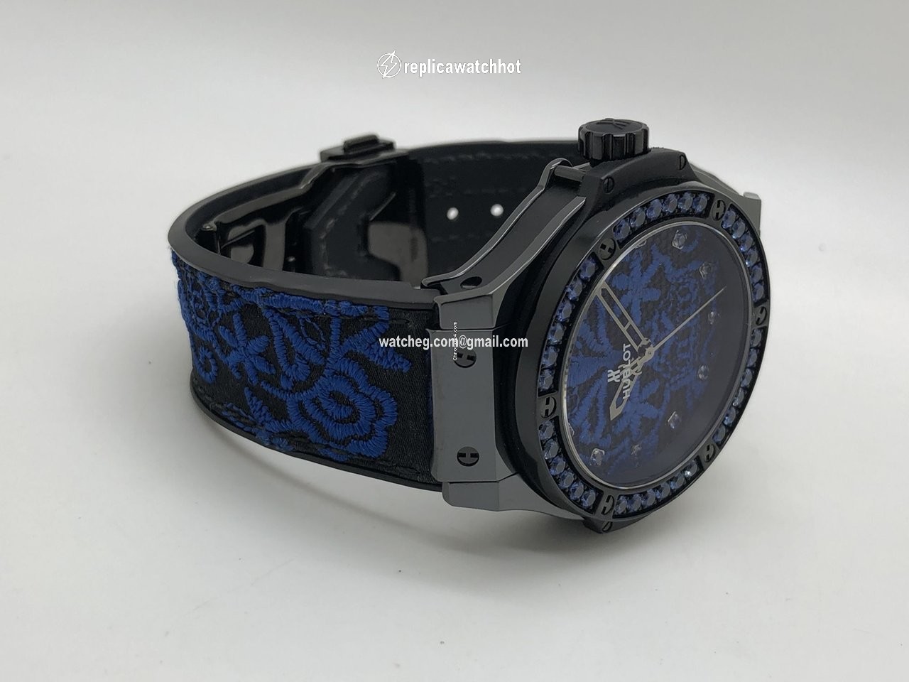 Hublot Big Bang Broderie Mens watch Unisex Automatic Ceramic 343.CL.6590.NR.1201 5
