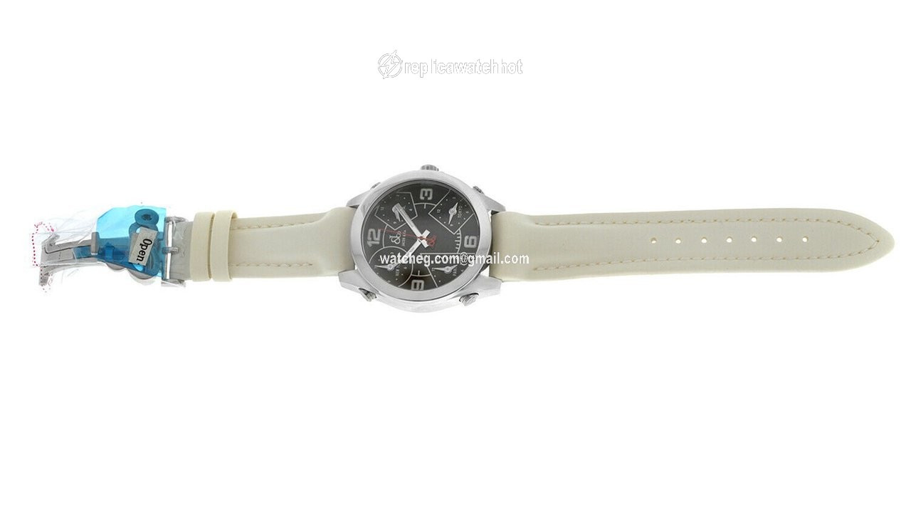 Jacob & Co. Five Time Zone Quartz Steel JCM-29 5