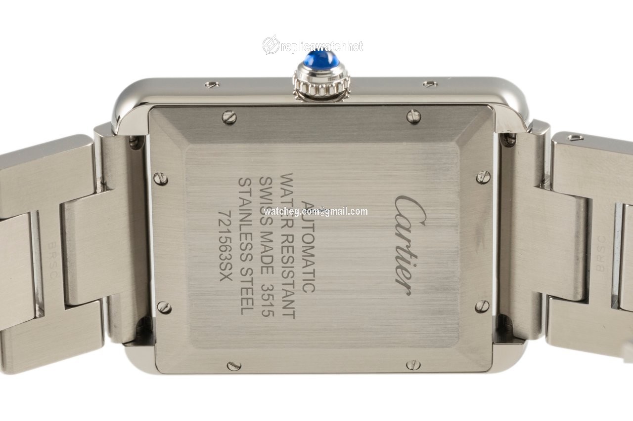 Cartier Tank Solo Mens watch Unisex Automatic Steel 3515 5