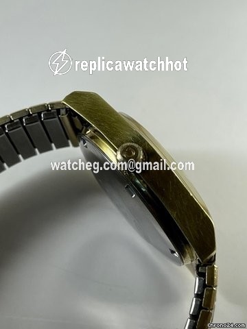Omega Mens watch Unisex Automatic Gold Steel 1660141 5