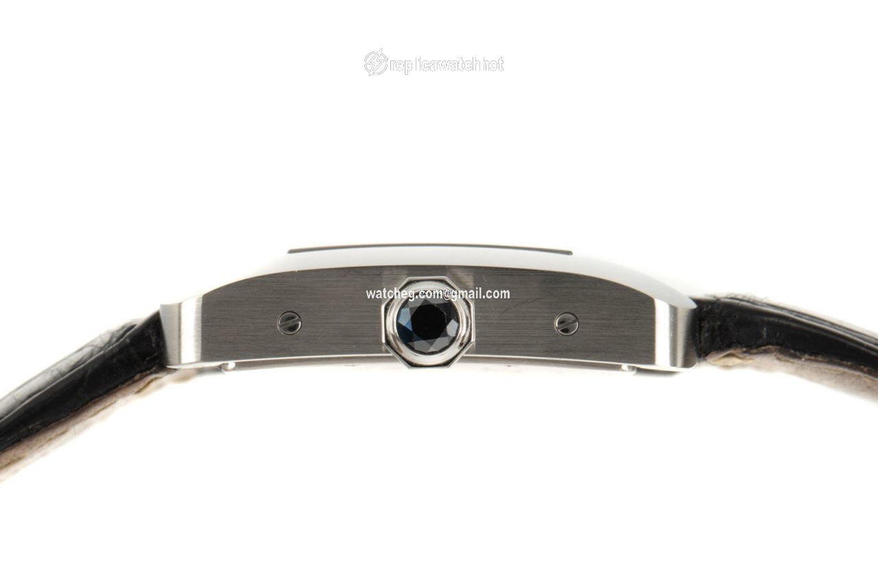 Cartier Tank Divan Mens watch Unisex Quartz Steel 2600 5