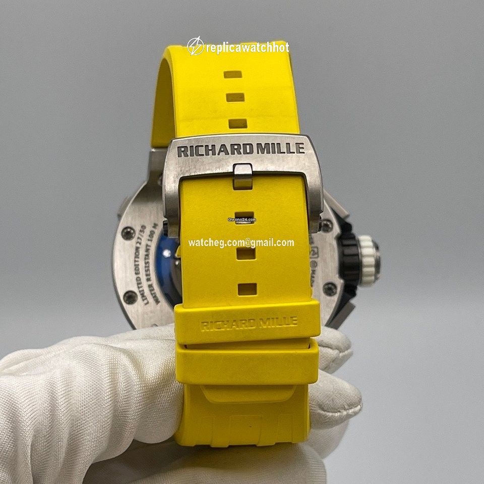 Richard Mille Mens watch Unisex Automatic Titanium rm60-01 5