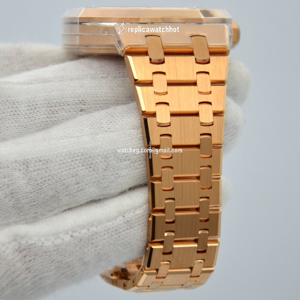 Audemars Piguet Royal Oak Lady Womens watch Automatic Rose gold 15451OR.ZZ.1256OR.02 5
