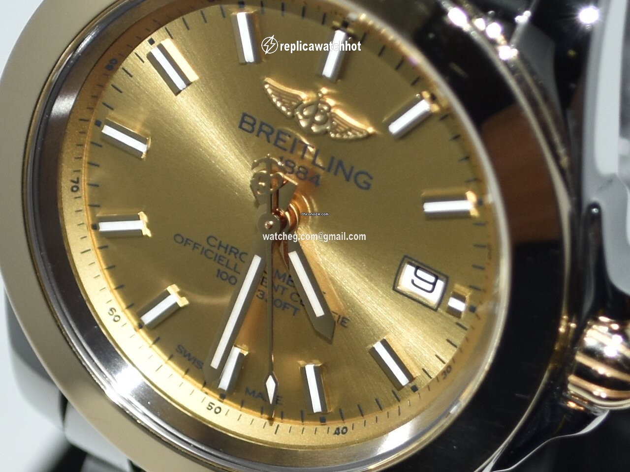 Breitling Galactic 32 Womens watch Quartz Gold Steel C71330121A1C1 5