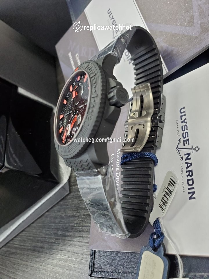 Ulysse Nardin Diver Black Sea Mens watch Unisex Automatic Steel 263-92-3C 5