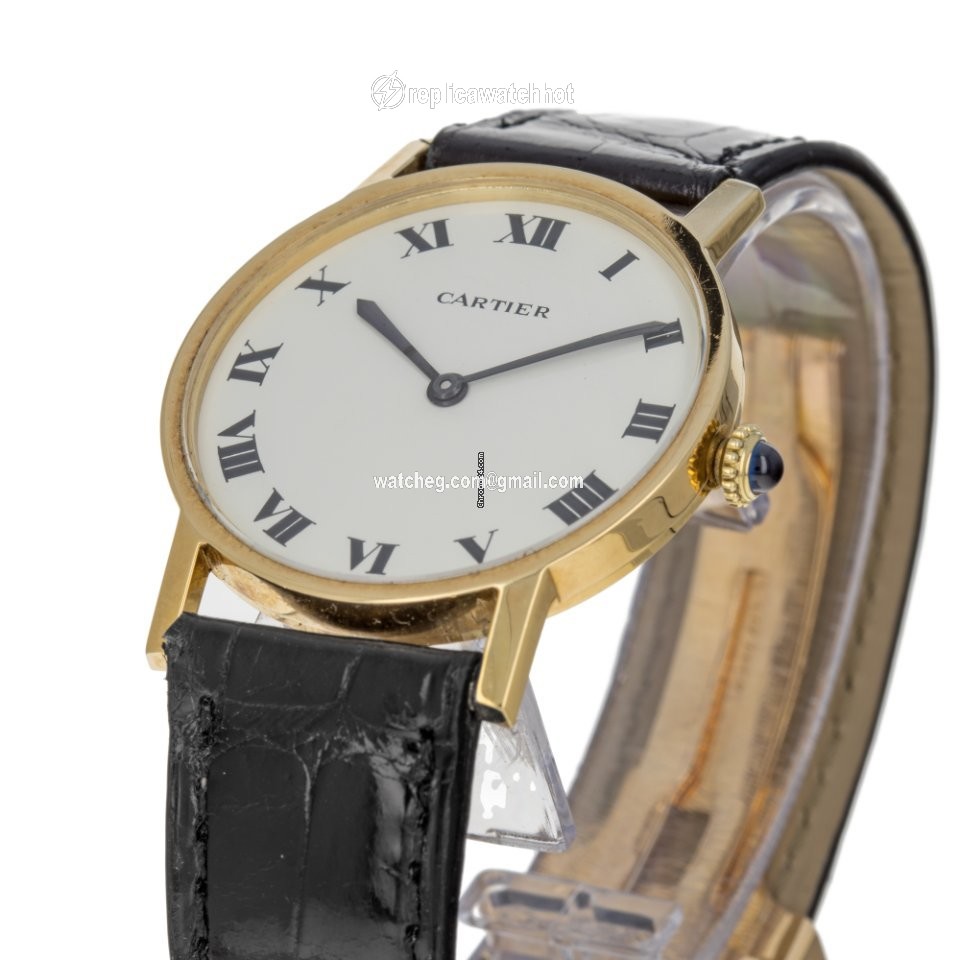 Cartier Womens watch Manual winding Yellow gold 897053 5