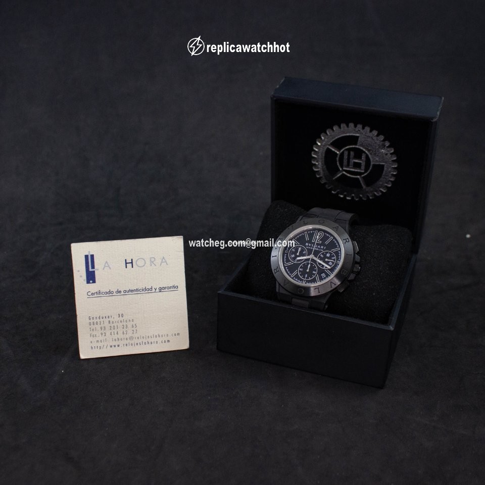Bulgari Diagono Mens watch Unisex Automatic Ceramic 102428 DG42BSMCVDCH 5