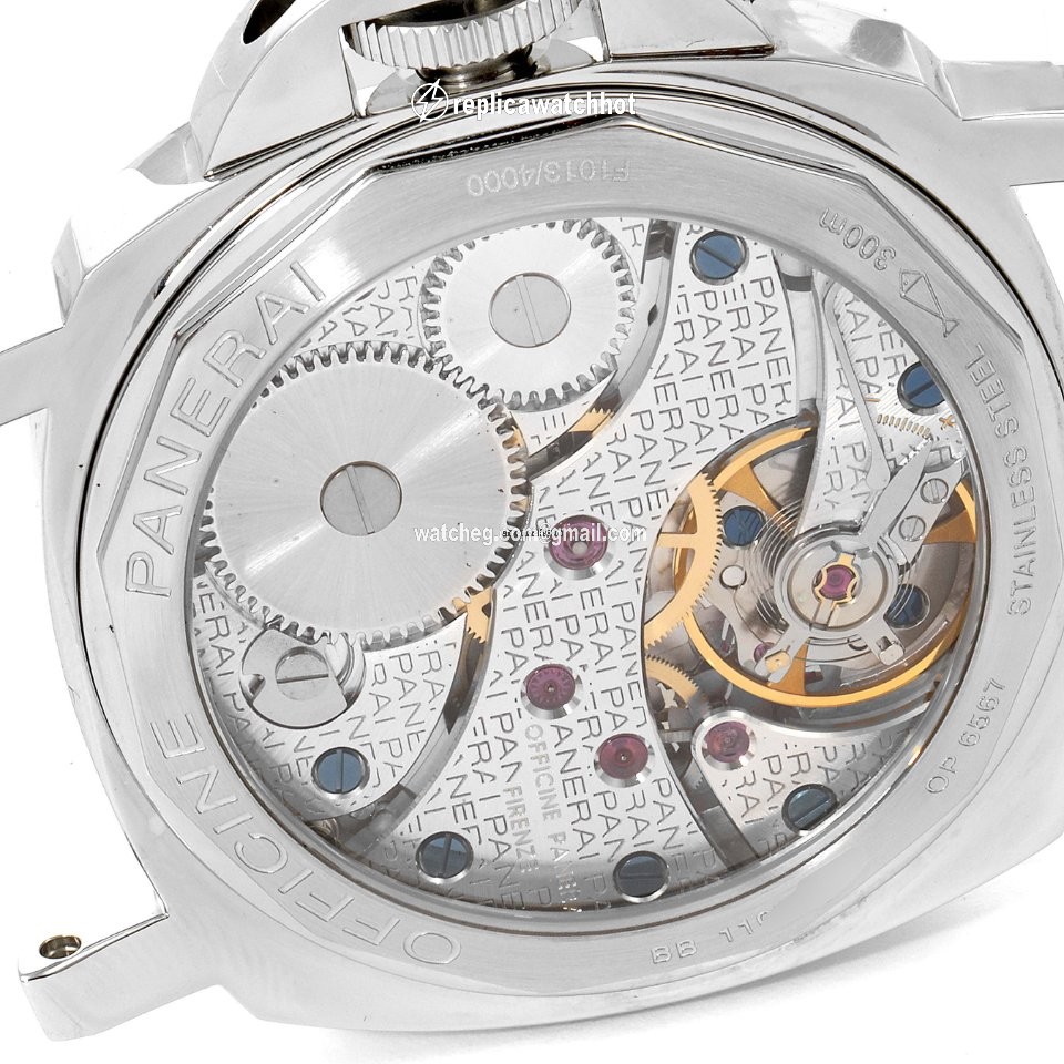 Panerai Luminor Marina Mens watch Unisex Manual winding Steel PAM00113 5