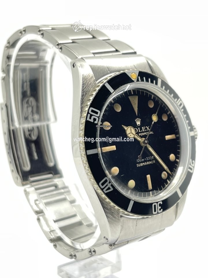 Rolex Submariner (No Date) Mens watch Unisex Steel Automatic 6536 5