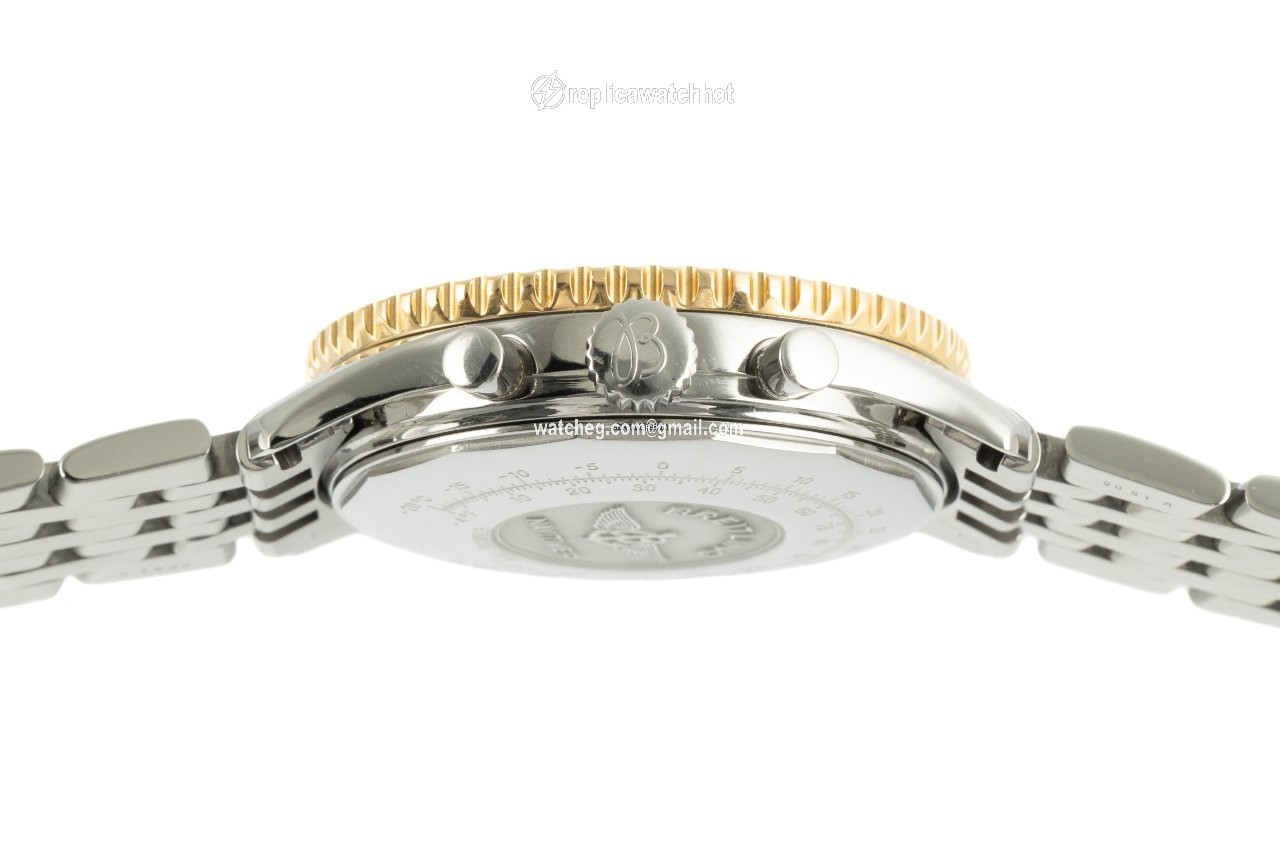 Breitling Navitimer Cosmonaute Mens watch Unisex Manual winding Gold Steel D12022 5