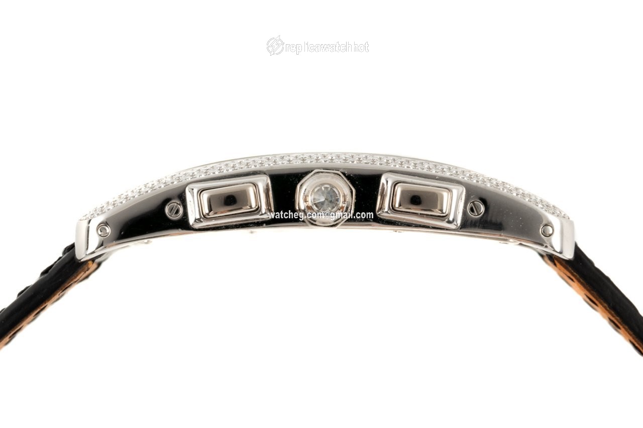 Cartier Tank Americaine Mens watch Unisex Quartz White gold 2339 5