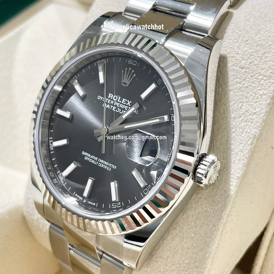 Rolex Datejust 41 Mens watch Unisex Steel Automatic 126334-0013 5