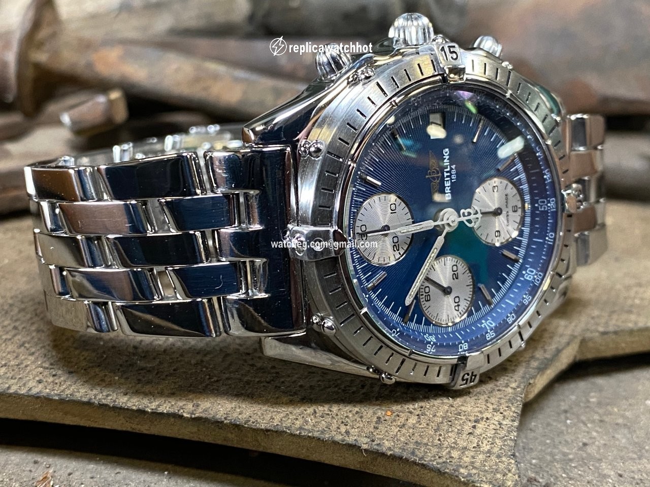 Breitling Chronomat Mens watch Unisex Automatic Steel A13047 5