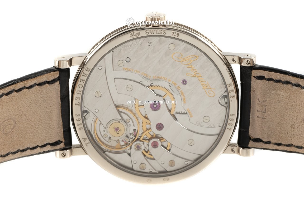 Breguet Classique Mens watch Unisex Manual winding White gold 5967BB119W6 5