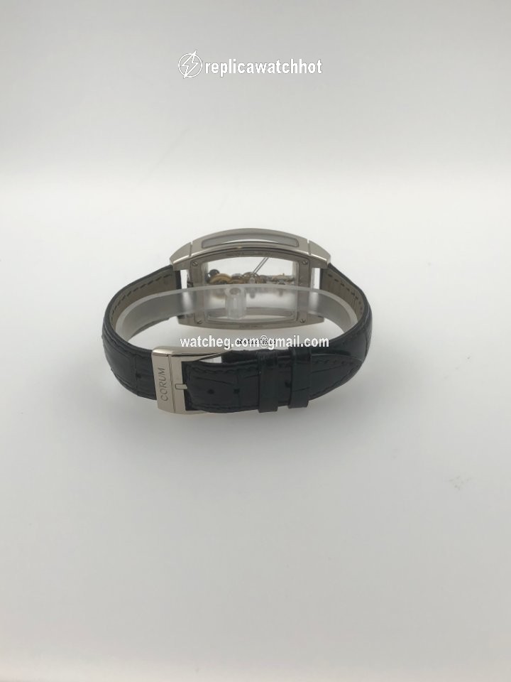Corum Golden Bridge Mens watch Unisex Manual winding White gold 113.161.69 0001 0000 5