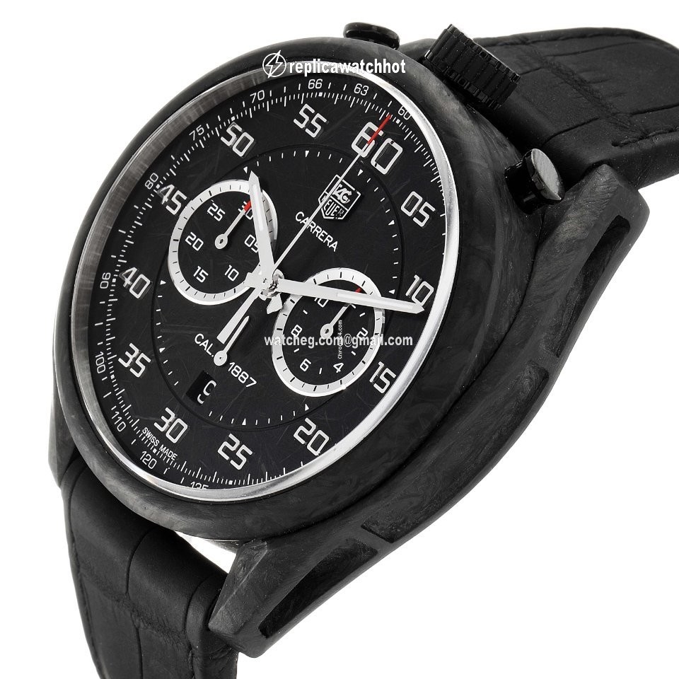 TAG Heuer Carrera Calibre 1887 Mens watch Unisex Automatic Carbon CAR2C90.FC6341 5