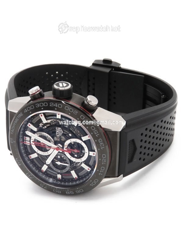 TAG Heuer Carrera Calibre HEUER 01 Mens watch Unisex Automatic Steel CAR201V.FT6087 5