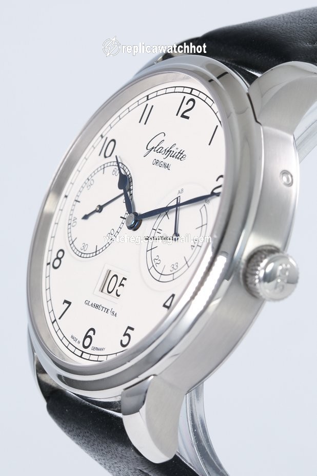 Glashtte Original Senator Observer Mens watch Unisex Automatic Steel 100-14-05-02-05 5