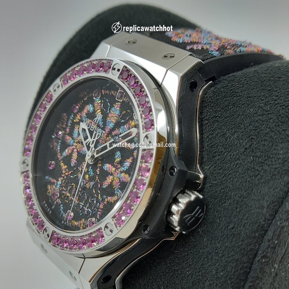 Hublot Big Bang Broderie Mens watch Unisex Automatic Steel 343.SS.6599.NR.1233 5