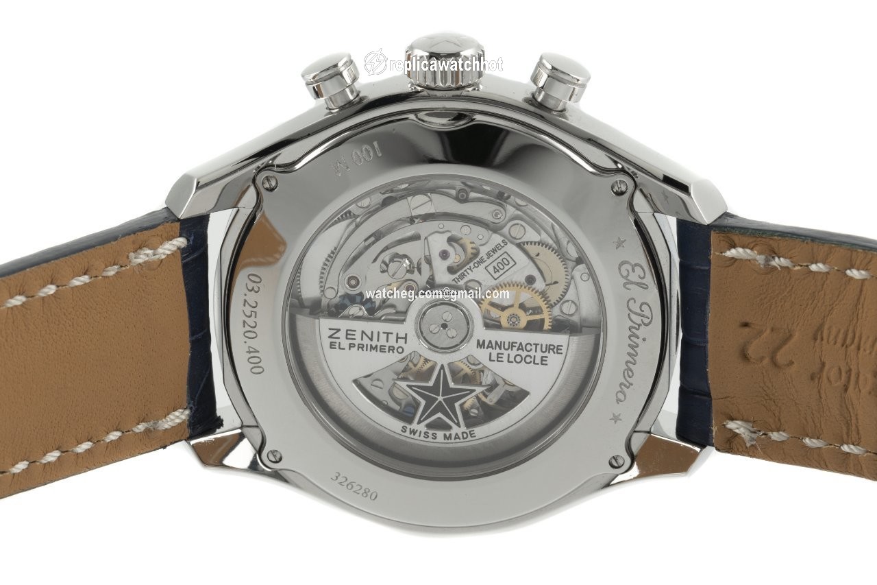 Zenith El Primero Chronograph Mens watch Unisex Automatic Steel 03.2520.400 69.C713 5
