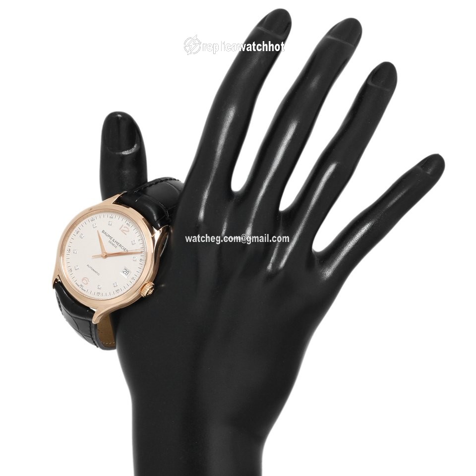 Baume & Mercier Clifton Automatic Rose gold M0A10104 5