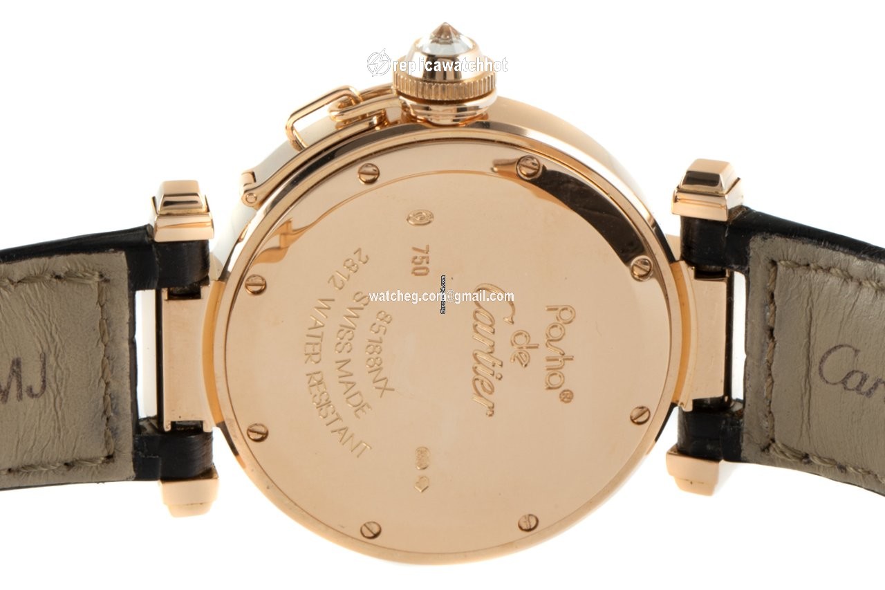 Cartier Pasha Womens watch Quartz Red gold 2812 5