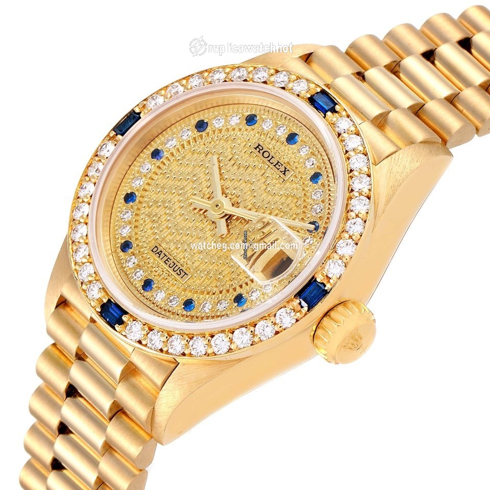 Rolex Lady-Datejust Womens watch Yellow gold Automatic 69088 5