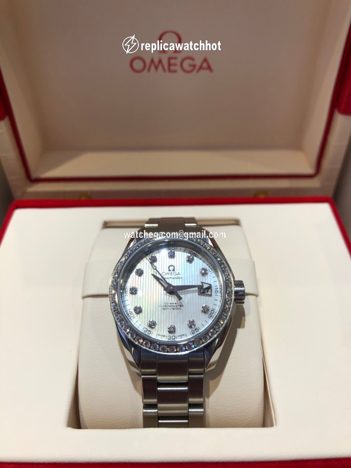 Omega Seamaster Aqua Terra Womens watch Automatic Steel 231.15.30.20.55.001 5