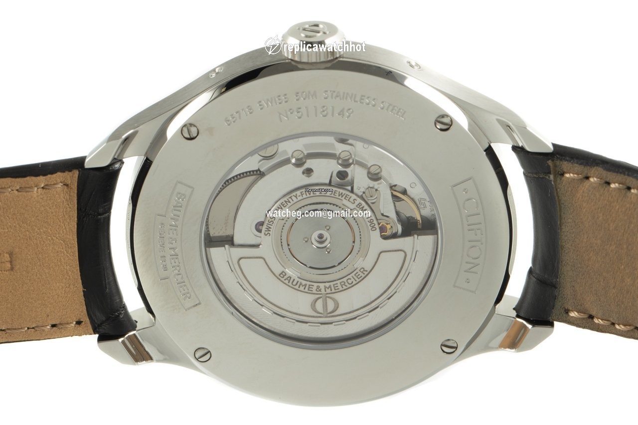 Baume & Mercier Clifton Mens watch Unisex Automatic Steel MOA10055 5