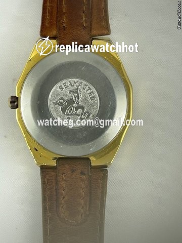 Omega Seamaster Mens watch Unisex Automatic Gold Steel 166.0260 5