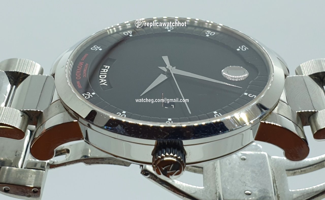 Movado Red Label Mens watch Unisex Automatic Steel 0606845 5