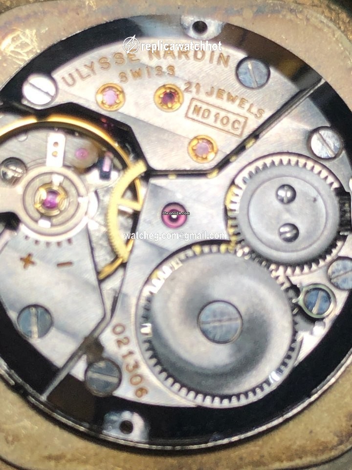 Ulysse Nardin Mens watch Unisex Manual winding Yellow gold P 8140 5