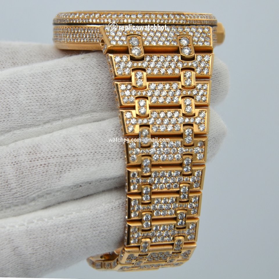 Audemars Piguet Royal Oak Selfwinding Mens watch Unisex Automatic Rose gold 15400OR.OO.1220OR.02 5