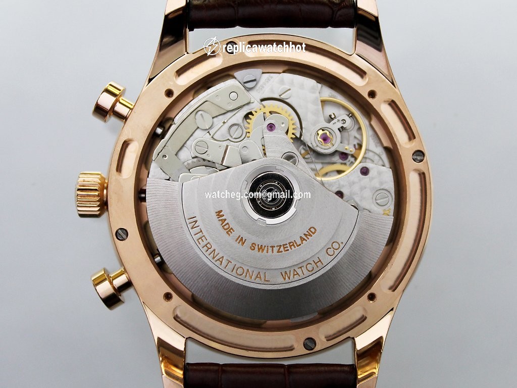 IWC Portuguese Chronograph Mens watch Unisex Automatic Rose gold IW371402 5