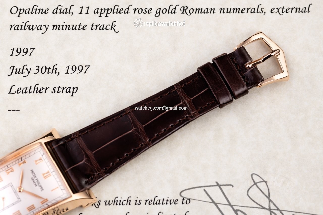 Patek Philippe Pagoda Mens watch Unisex Manual winding Rose gold 5500R 5