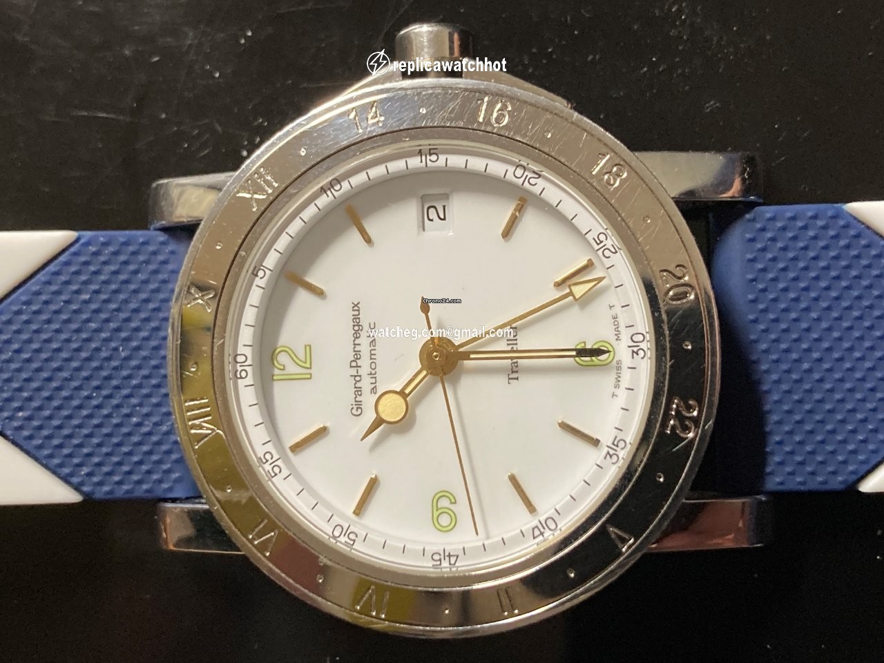 Girard Perregaux Traveller Mens watch Unisex Automatic Steel 7200 5