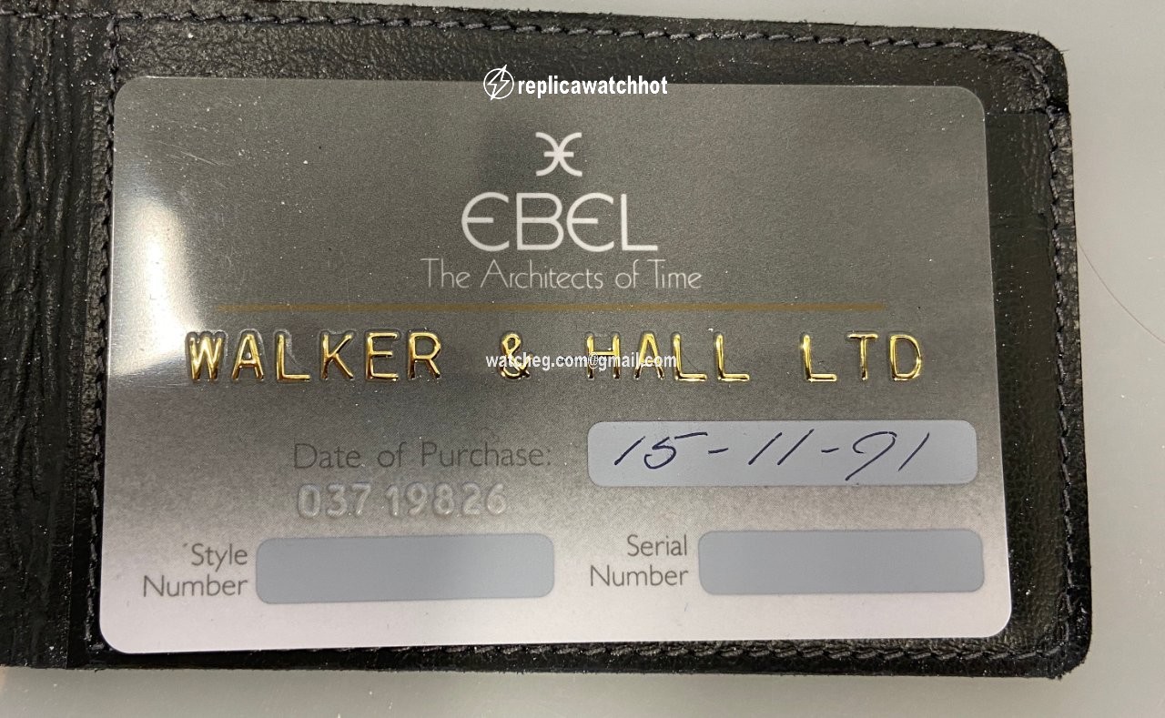 Ebel 1911 Mens watch Unisex Automatic Yellow gold 893902 5