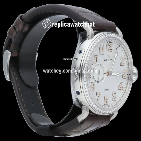Zenith Pilot Type 20 Lady Womens watch Automatic Steel 16.1930.681 31.C725 5