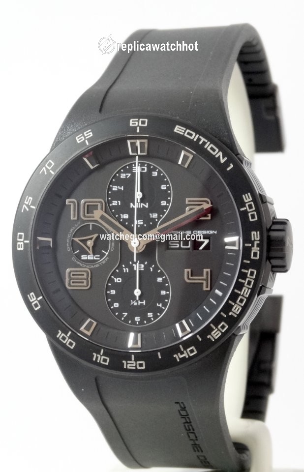 Porsche Design Flat Six Mens watch Unisex Automatic Titanium 6341.13.44.1169 5