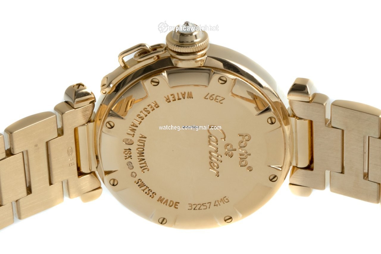 Cartier Pasha Womens watch Automatic Yellow gold 2397 5