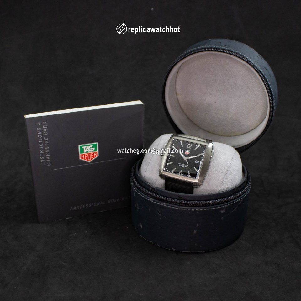 TAG Heuer Professional Golf Watch Mens watch Unisex Quartz Titanium WAE1111 5