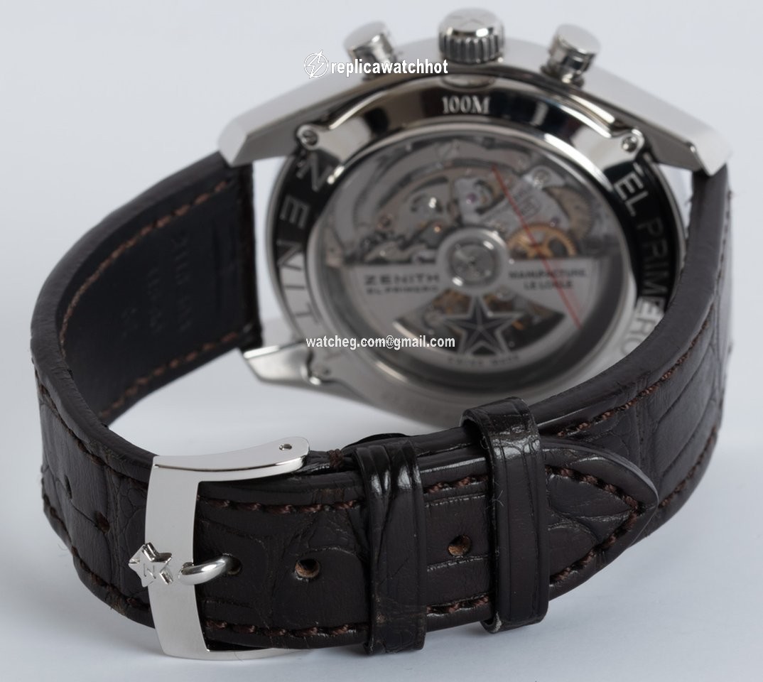 Zenith El Primero 36000 VpH Mens watch Unisex Automatic Steel 03.2040.400 04.C496 5
