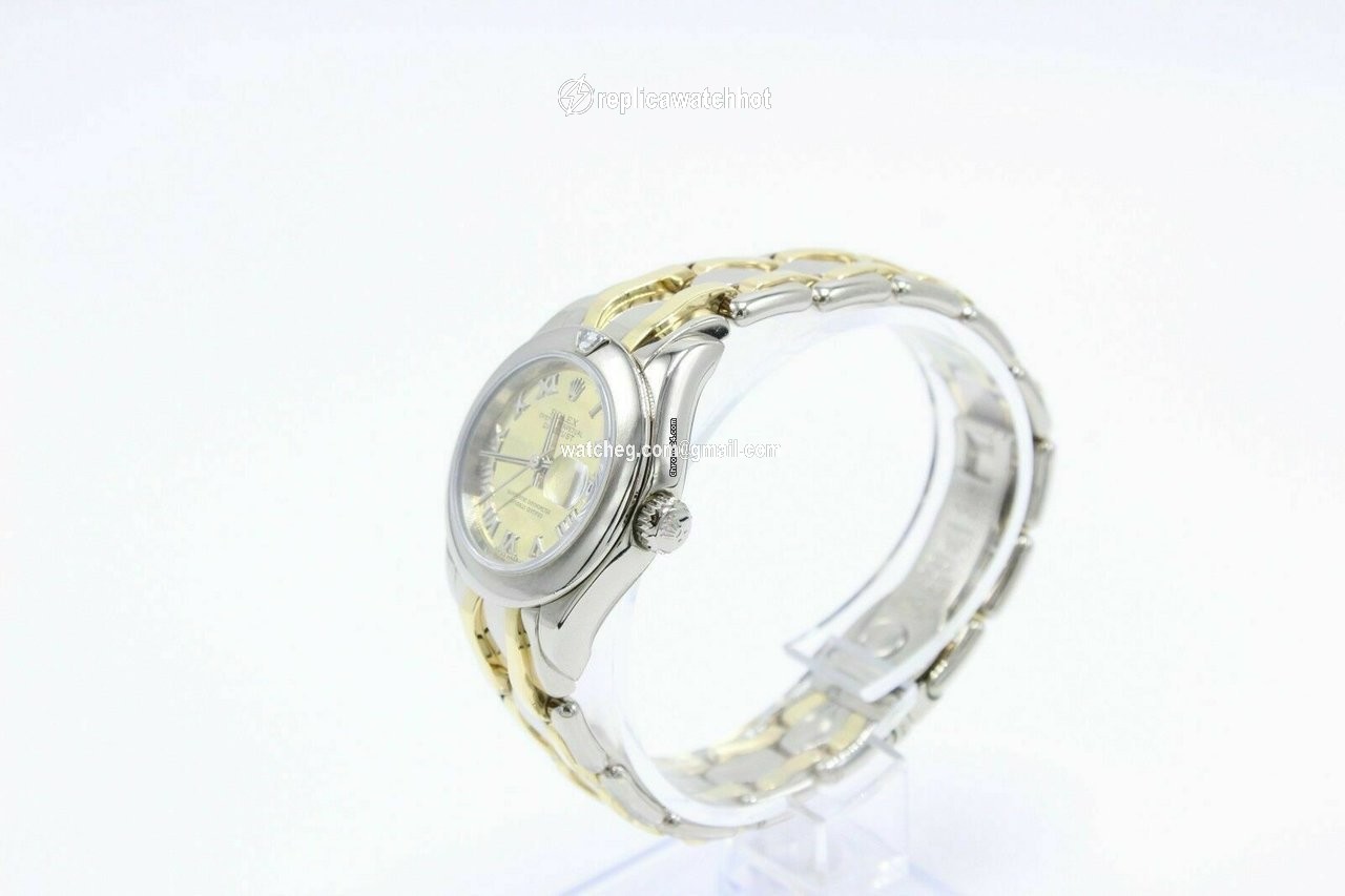 Rolex Lady-Datejust Pearlmaster Womens watch Yellow gold Automatic 69329 5