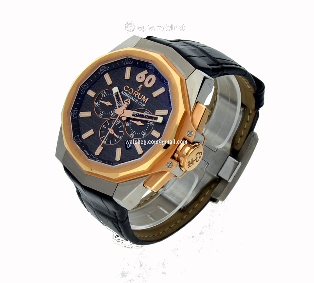 Corum Admirals Cup AC-One Mens watch Unisex Automatic Titanium 132.201.05 0F01 AN11 5