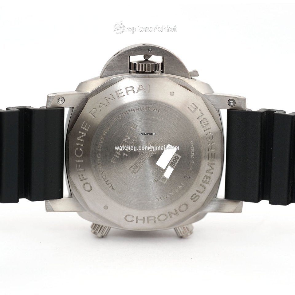 Panerai Luminor Submersible 1950 3 Days Automatic Mens watch Unisex Automatic Titanium PAM 00614 5