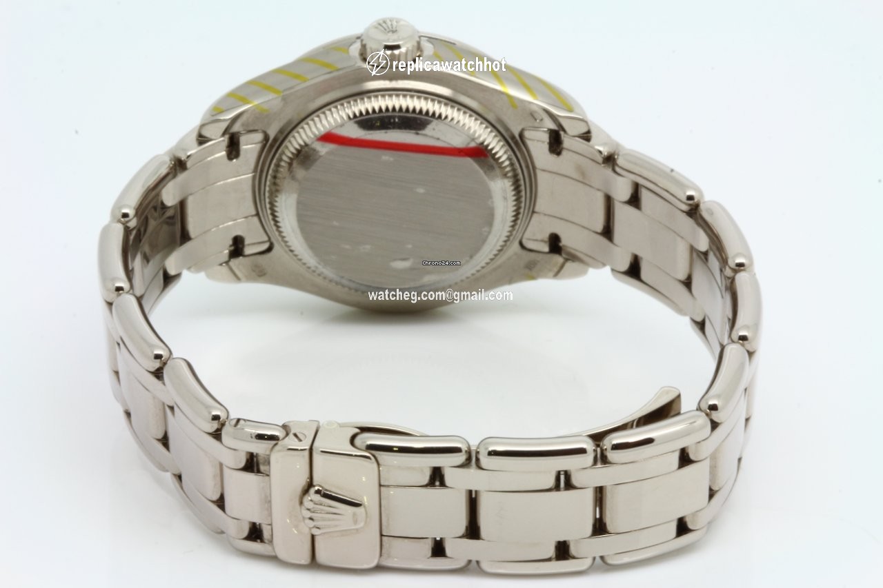 Rolex Lady-Datejust Pearlmaster Womens watch White gold Automatic 69299 5