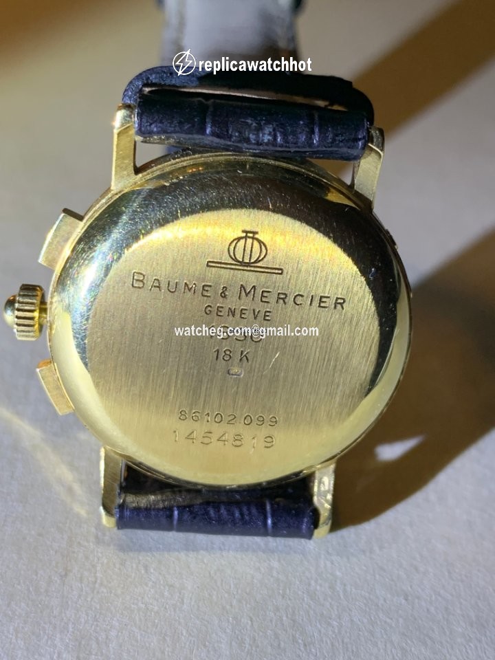 Baume & Mercier Mens watch Unisex Manual winding Yellow gold 6102.099 5