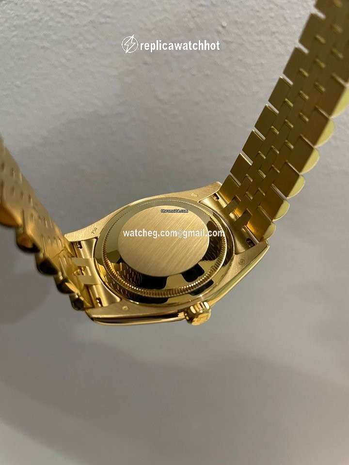 Rolex Datejust 36 Mens watch Unisex Yellow gold Automatic 116208 5